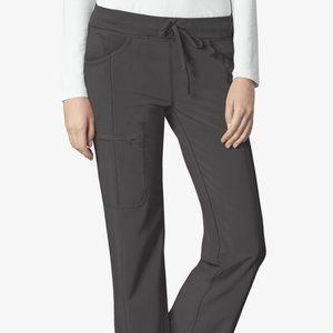 Cherokee Infinity Women's 4-Pocket STRETCH Drawstring Scrub Pants - Tall
